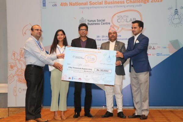 Triyog Project Bags First Runner Up Position at National Social Business Challenge